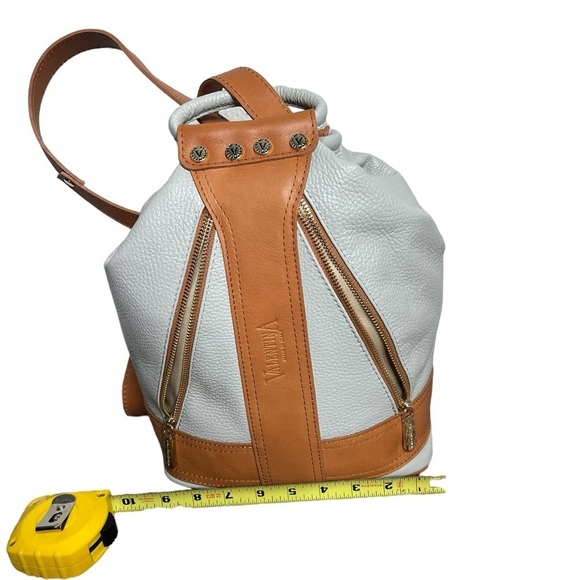 Valentina Leather Convertible Shoulder Bag Backpack
Bucket Bag Handbag main image 12
